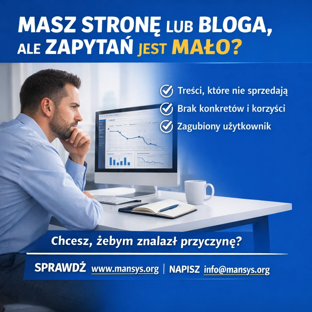 Jak pisać treści na stronę, które generują zapytania?