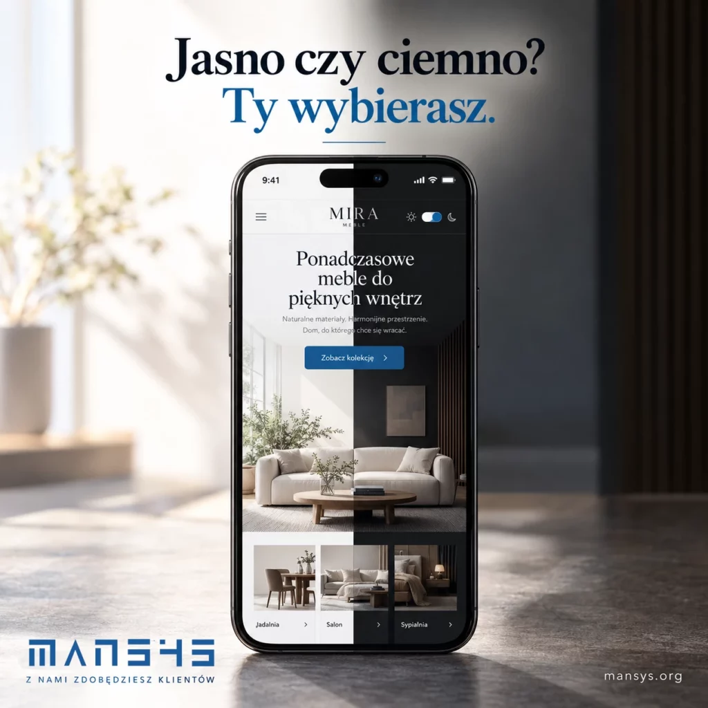 Tryb ciemny na stronie internetowej – Kiedy warto go mieć?